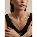 Подвеска Moonique с фианитами серебро EQUIMOON Подвеска Moonique с фианитами серебро EQUIMOON