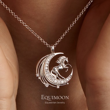 Подвеска Moonique с фианитами серебро EQUIMOON Подвеска Moonique с фианитами серебро EQUIMOON