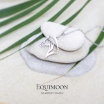 Подвеска Лошадка прорезная серебро EQUIMOON