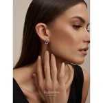 Серьги-пусеты Подковы Royal Luck серебро EQUIMOON