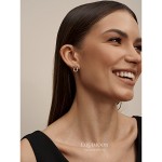 Серьги-пусеты Подковы Royal Luck серебро EQUIMOON